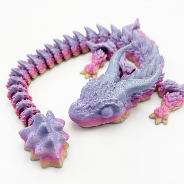 Dragón articulado en 3D muñecas personalizadas en 3D