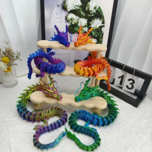El mejor dragón de cristal para impresión 3D y animales para niños