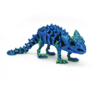 Figuras de animales impresas en 3D esqueleto de anquilosaurio