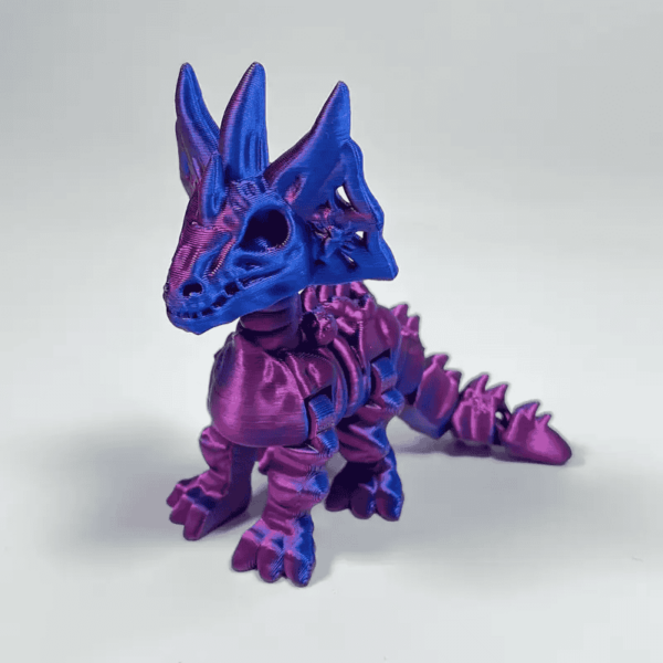 Dragón articulado modelo 3D, divertidos juguetes para niños
