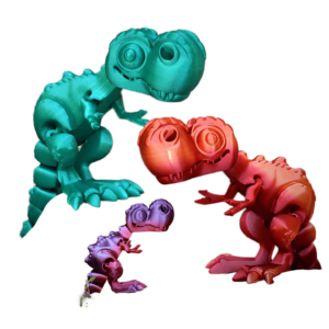 Juguetes Creativos de Dinosaurios con Impresión 3D Para niños
