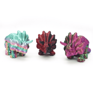 Juguetes educativos impresos en 3D y dragones imprimibles en 3D