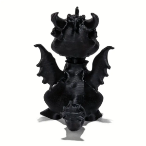 Pequeño animal volador articulado, impresión 3D, dragón flexible