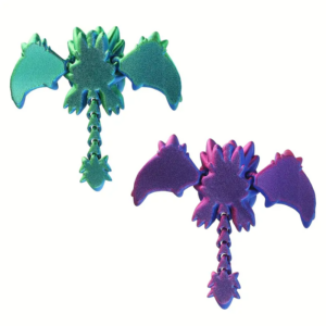 Dragón articulado impreso en 3D animal impreso en 3D