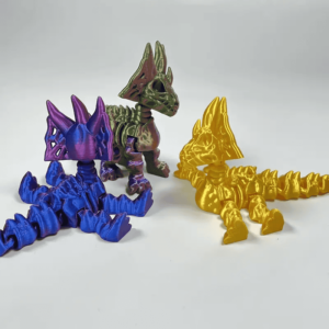 Dragón articulado modelo 3D, divertidos juguetes para niños