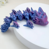 Figuras Miniatura Impresas en 3D y Babosa Articulada para Niños