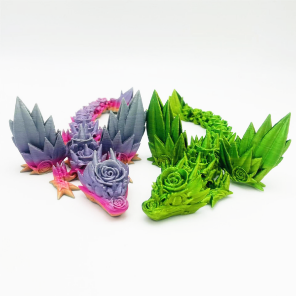 Increíble dragón impreso en 3D, juguetes 3D únicos y fidget