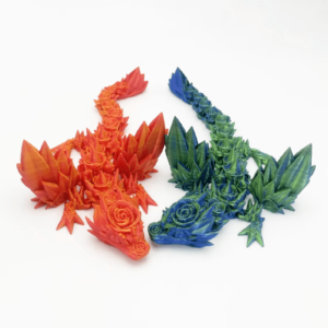 Juguete Fidget Dragon impreso en 3D, hecho en China y divertido