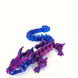 Juguete de dragón articulado imprimible en 3D para niños unisex