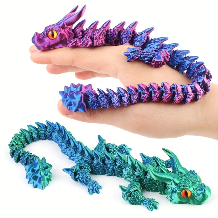 Animales Impresos En 3D, Dragón Impreso En 3D | Huevo Dragón 3d