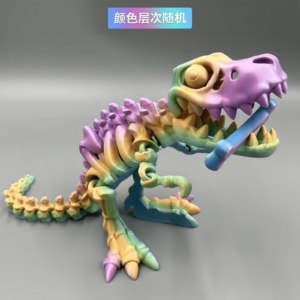 Muñecas personalizadas en 3D, dinosaurio 3D imprimible
