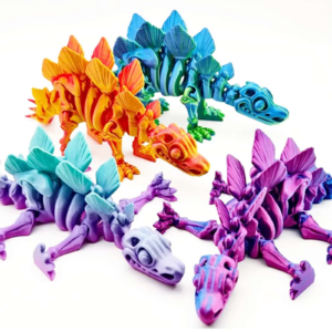 Animales impresos en 3D y juguetes únicos de animales en 3D