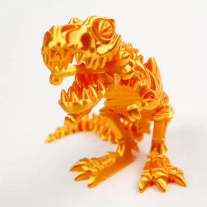 Dinosaurio 3D imprimible, juguetes de escritorio coloridos