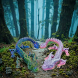 Dragón articulado en 3D muñecas personalizadas en 3D