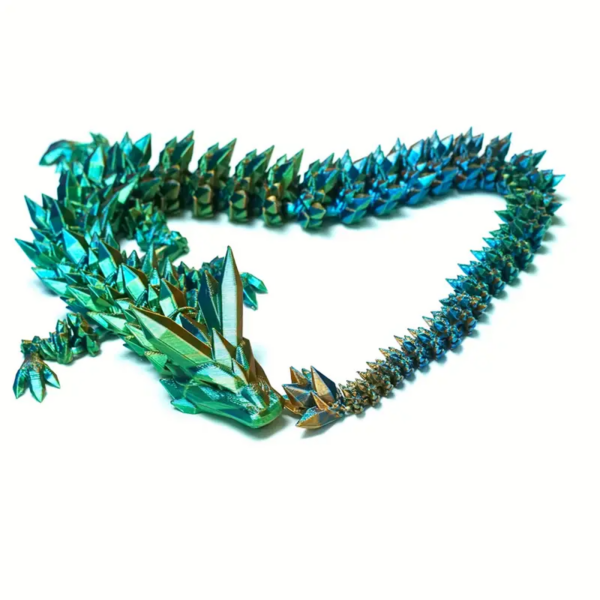 Dragón articulado impreso en 3D juguetes imprimibles en 3D