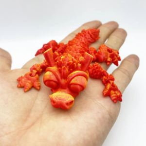 El mejor juguete para adultos con dragón chino impreso en 3D