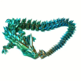 Figura de acción de dragón articulado impresa en 3D para niños