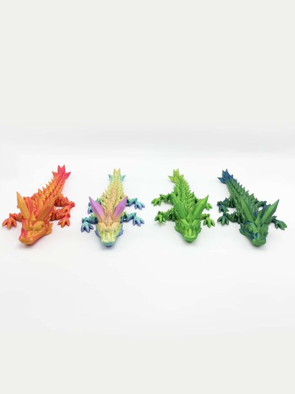Impresora 3D Crystal Dragon, babosa flexible para inquietarse