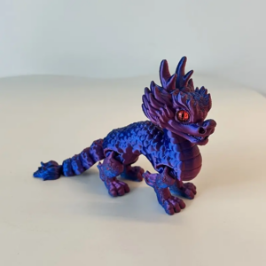 Lindos animales de caballero unicornio impresos en 3D para niños