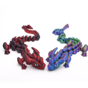 El mejor dragón móvil imapreso en 3D y casa de juguete impresa