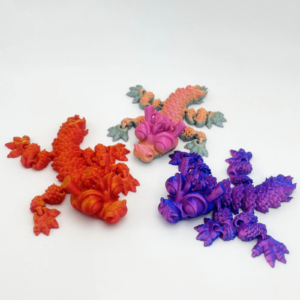 El mejor juguete para adultos con dragón chino impreso en 3D