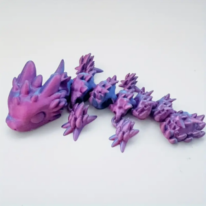 Figuras Miniatura Impresas en 3D y Babosa Articulada para Niños