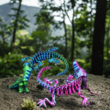Figuras de Cocodrilo Personalizadas con Impresión 3D Para Niños