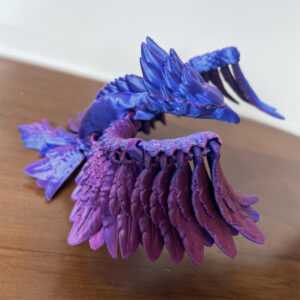 Pájaro Longevidad Articulado Juguete 3D