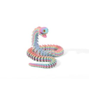 Juguete Serpiente 3D Articulada