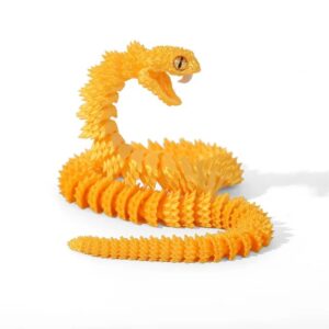 Juguete Articulado de Serpiente 3D