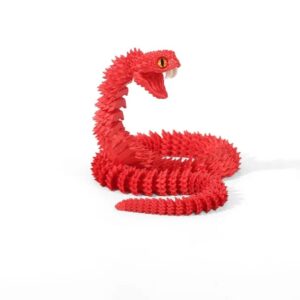 La Serpiente 3D Articulada