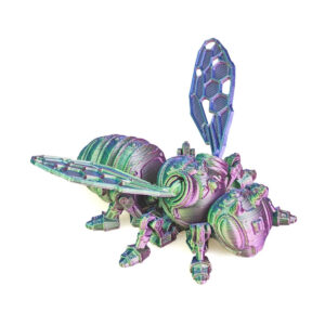 Juguete Impreso en 3D Abeja Colorida