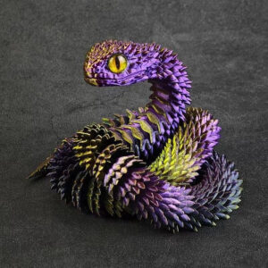 Serpiente Realista 3D Juguete