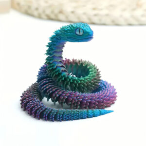 Articulado Serpiente Víbora 3D