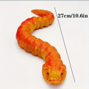 Juguete Articulado Serpiente 3D