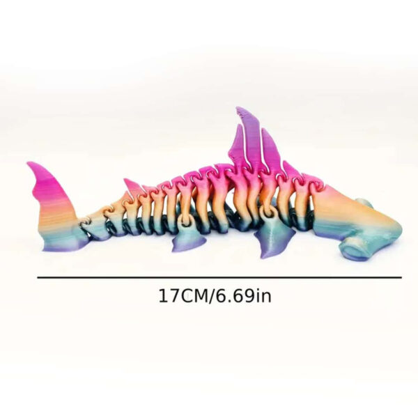 Sorprendente Tiburón Martillo 3D Juguete Decorativo Único