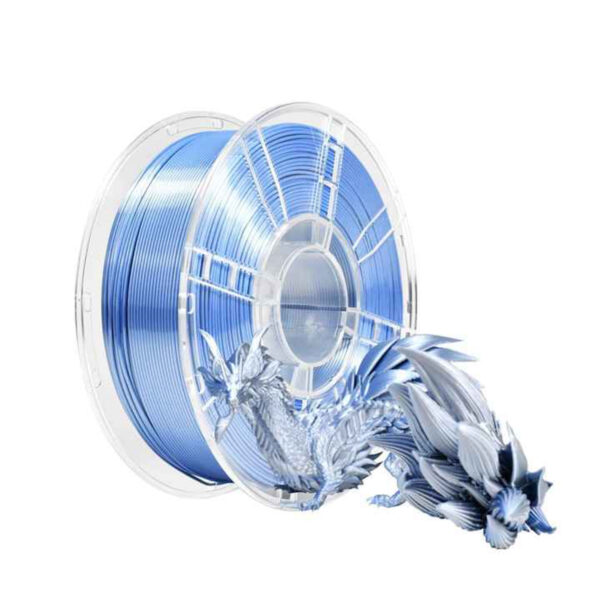 Filamento de Seda Azul Plata 1KG