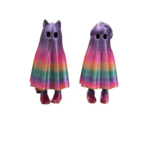 Gato Fantasma Navideño Impreso