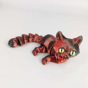 Juguete Elástico de Gato 3D