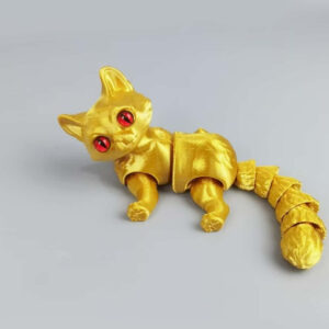 Juguete Saltarín Gato 3D