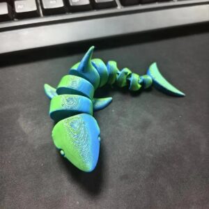 Juguete Tiburón Articulado 3D
