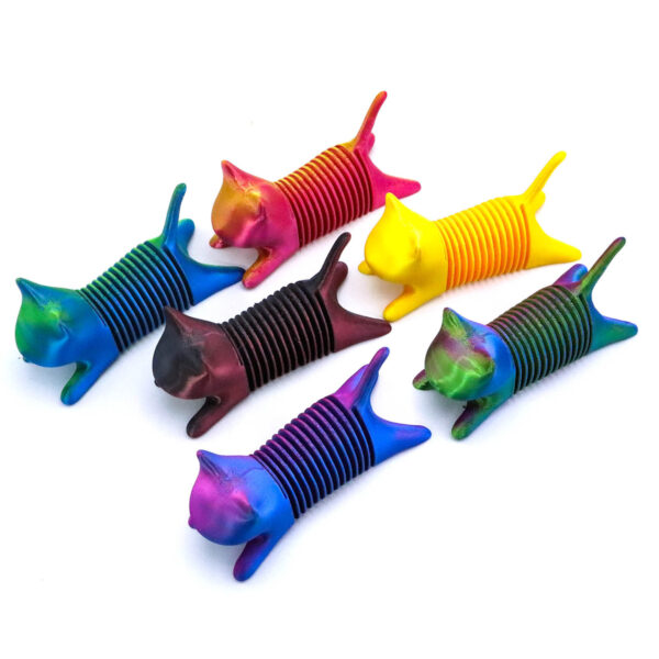 Resorte 3D para Gato Diversion y Calma para los Mas Pequenos