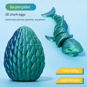 Huevo Interactivo Tiburón 3D