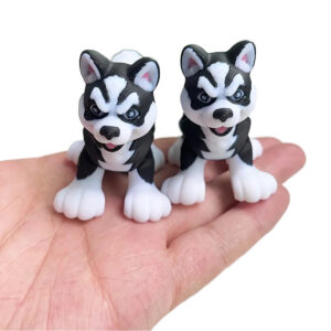 Perro Articulado Husky Impreso
