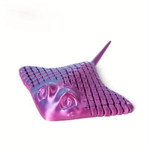 Figura De Mantarraya En 3D