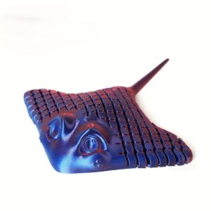 Escultura De Mantarraya En 3D