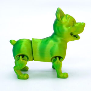 Perro Articulado Impreso en 3D
