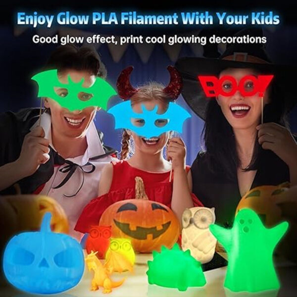 Filamento PLA Luminiscente 1kg