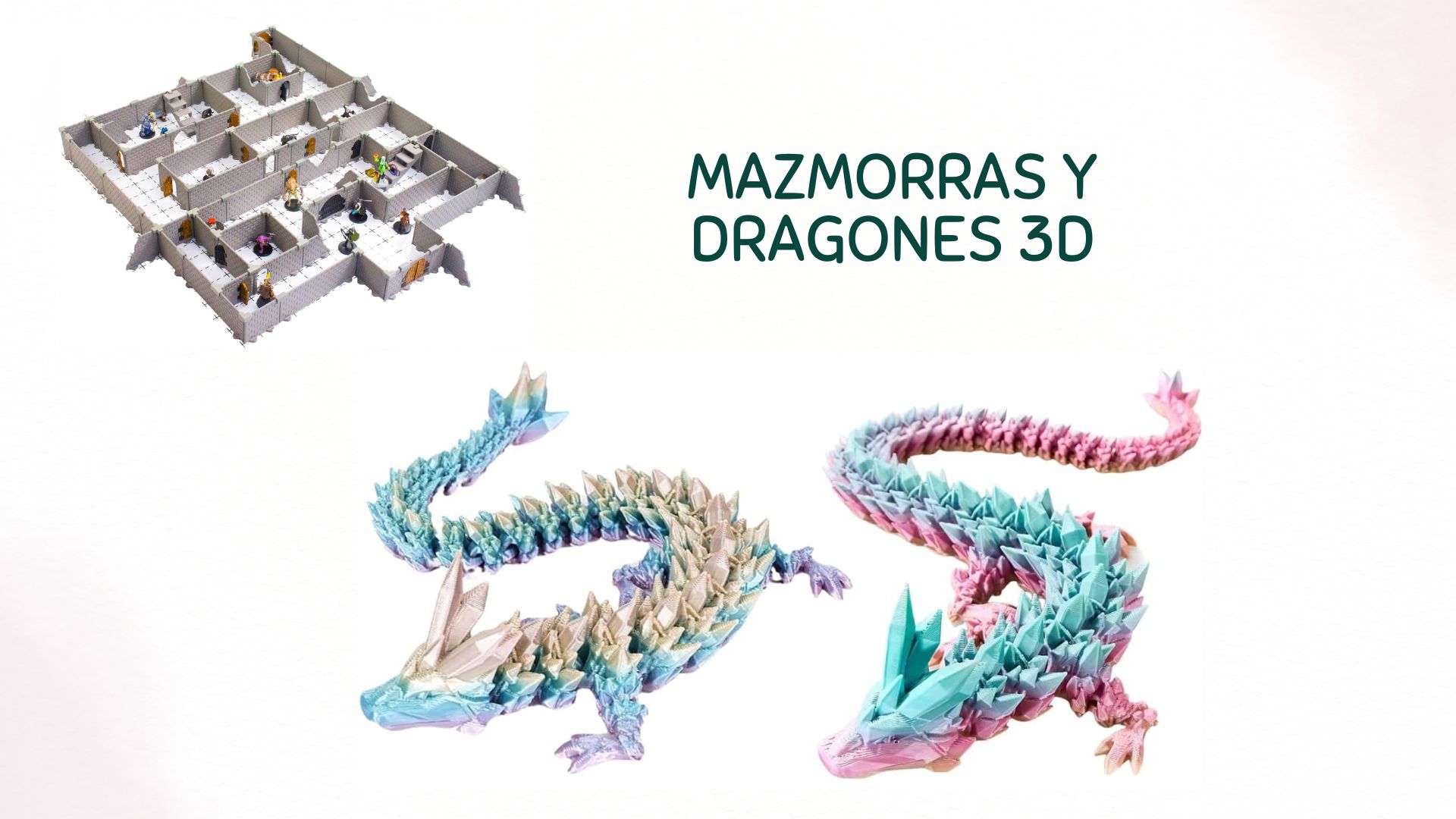Realidad aumentada y miniaturas impresas en 3D: Cómo mejorar Dungeons and Dragons con modelos interactivos