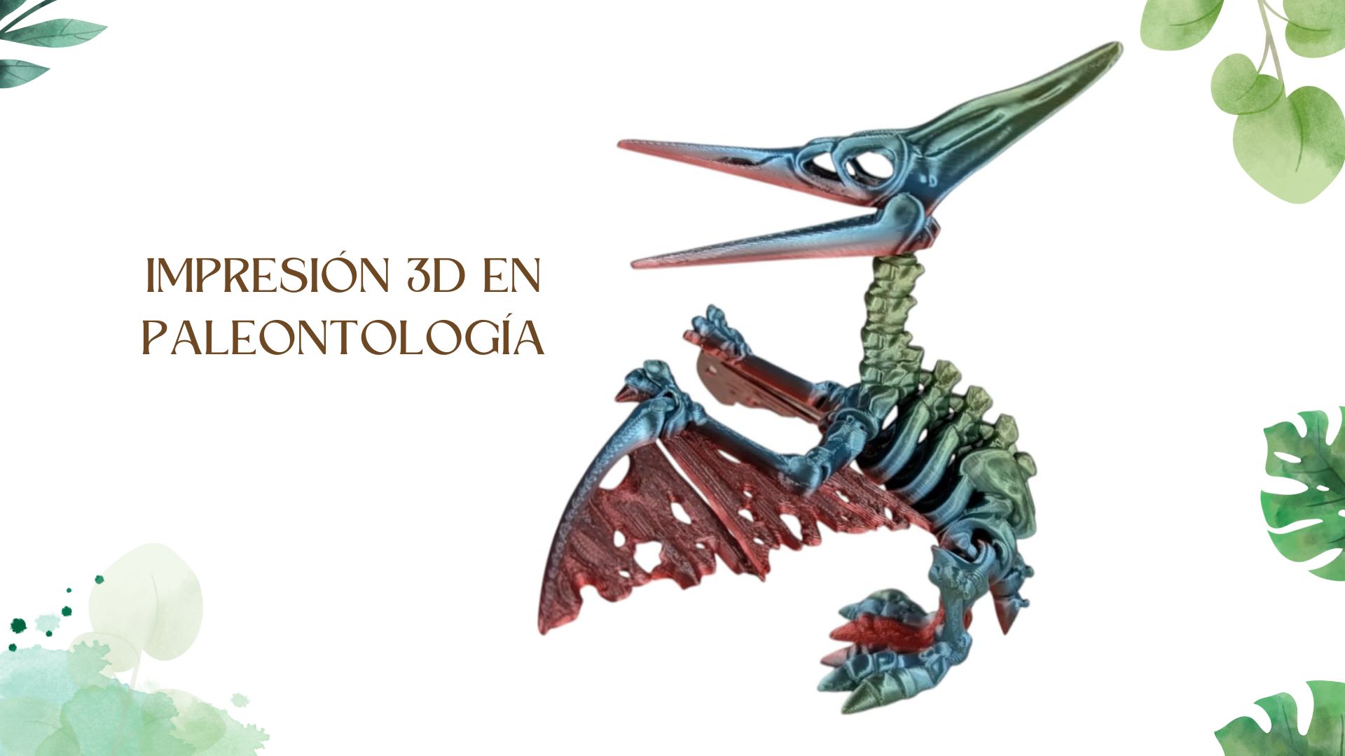 Impresión 3D en la paleontología